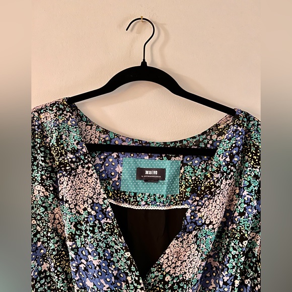Anthropologie | Maeve Floral Mini Dress | Size XL - Picture 3 of 4